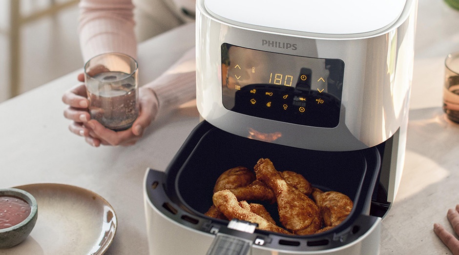 Karšto oro gruzdintuvė Philips HD9255/30 nuotrauka