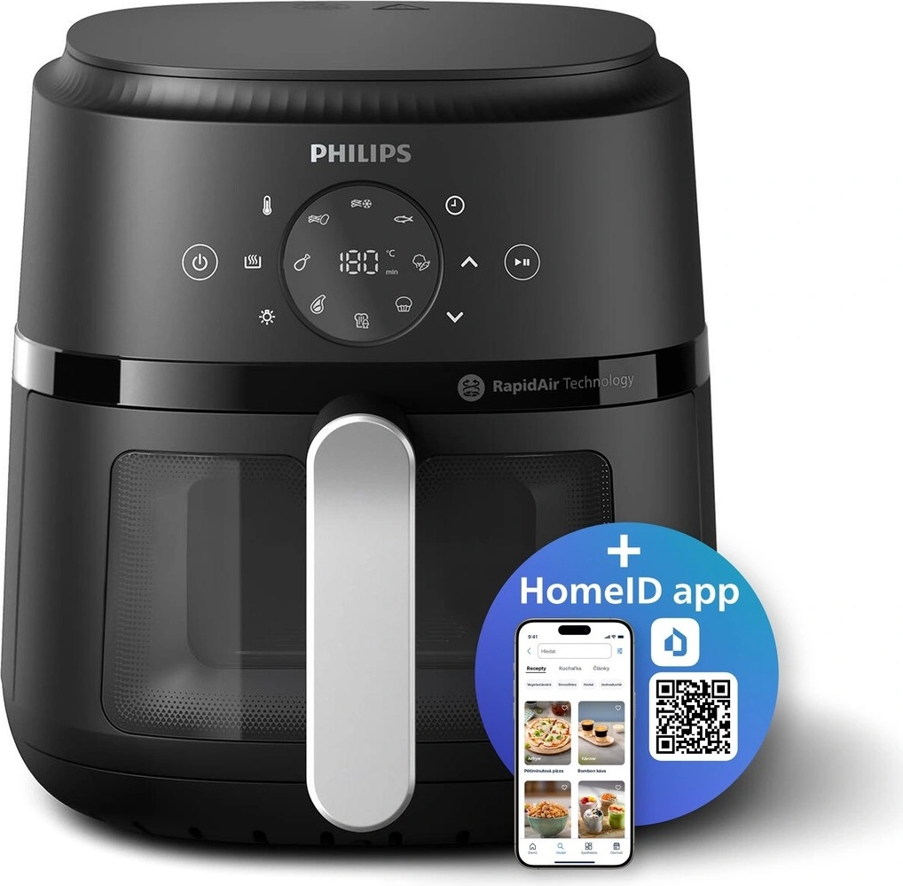Karšto oro gruzdintuvė Philips NA221 nuotrauka