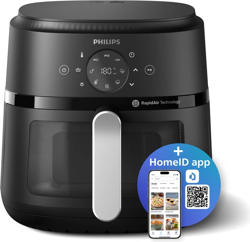 Karšto oro gruzdintuvė Philips NA231 nuotrauka
