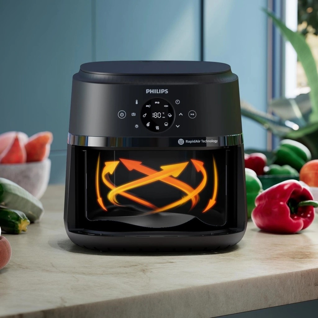 Karšto oro gruzdintuvė Philips NA231 nuotrauka
