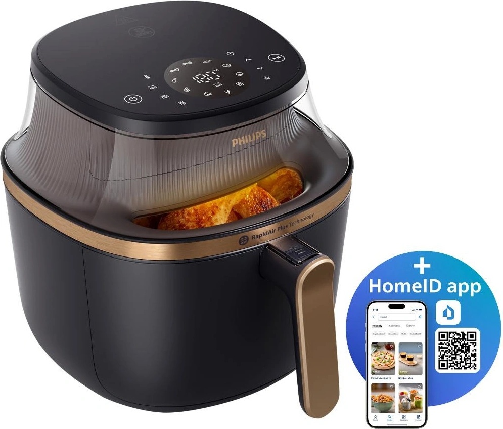 Karšto oro gruzdintuvė Philips NA342 nuotrauka