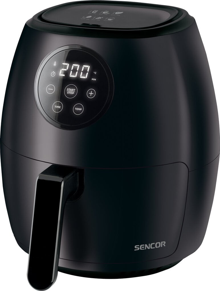 Karšto oro gruzdintuvė Sencor SFR 5030BK nuotrauka