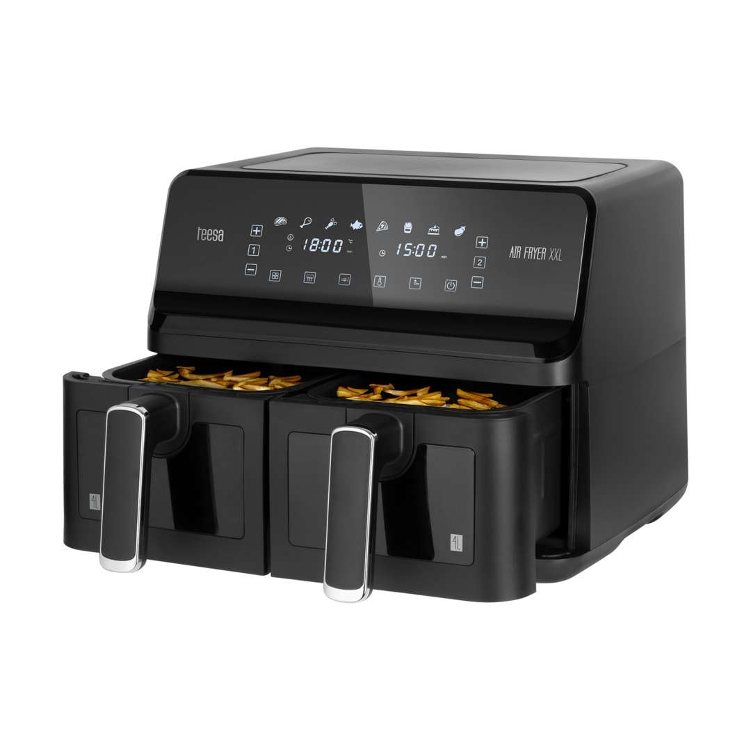 Karšto oro gruzdintuvė Teesa Air Fryer Dual Pot XXL nuotrauka