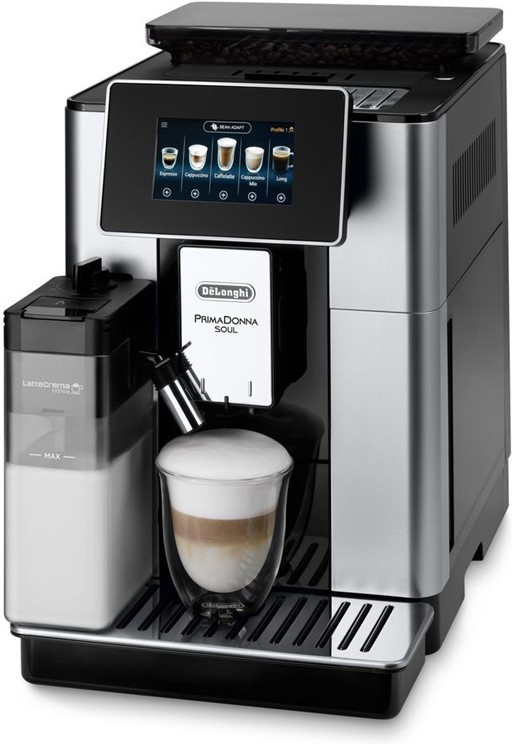 Kavos aparatas DeLonghi ECAM 610.55 SB PrimaDonna nuotrauka