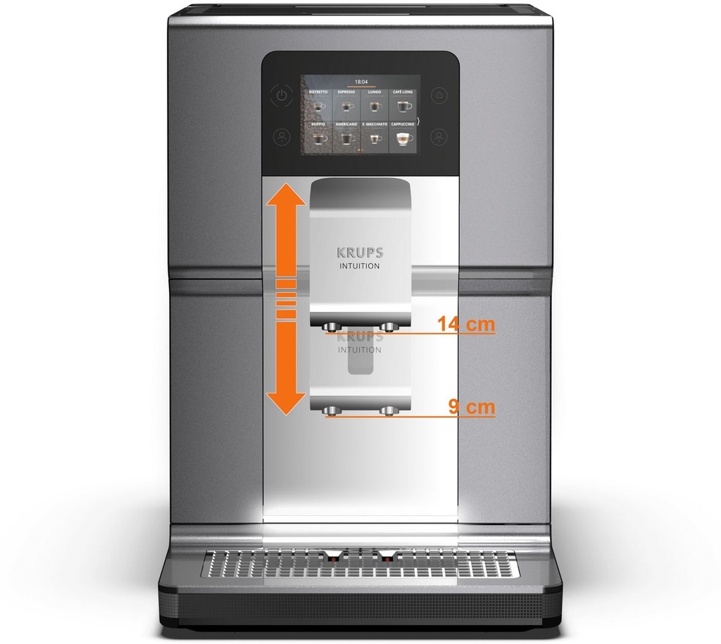 Kavos aparatas Krups Intuition Preference+ EA875E10 nuotrauka