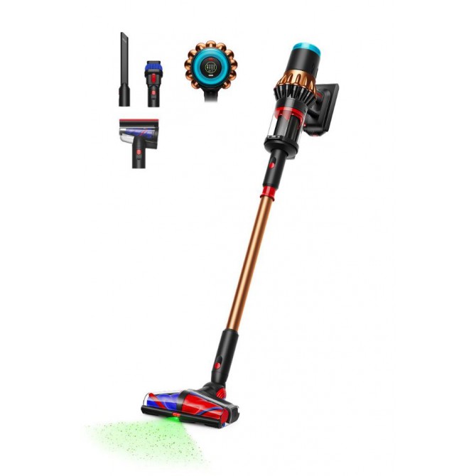 Dyson V16 Piston Animal belaidis dulkių siurblys (Matte black/Copper) nuotrauka