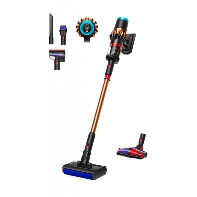 Dyson V16 Piston Animal Submarine drėgno ir sauso valymo siurblys (Matte black/Copper) nuotrauka