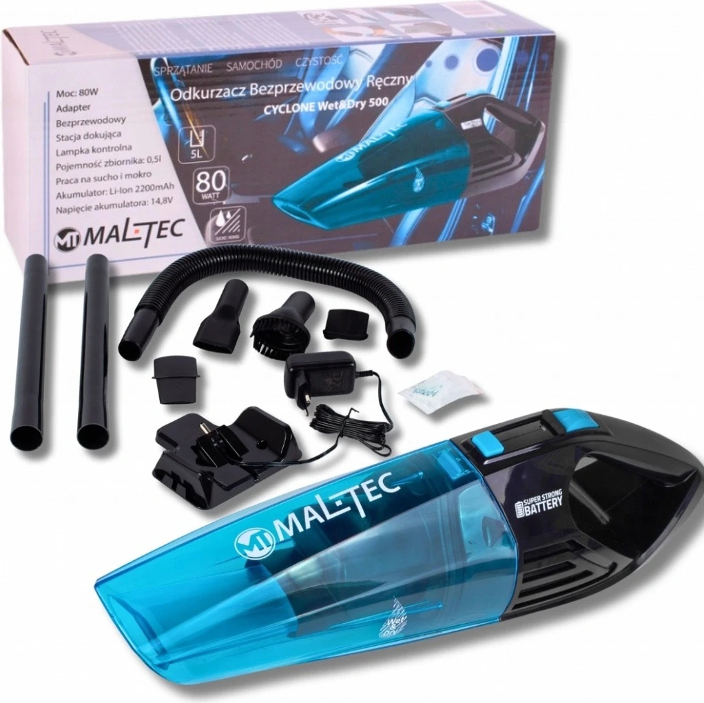MalTec Cyclone Wet & Dry 500 nuotrauka