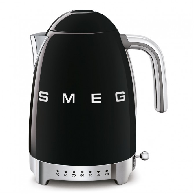 SMEG el. virdulys KLF04, KLF04BLEU, juoda nuotrauka