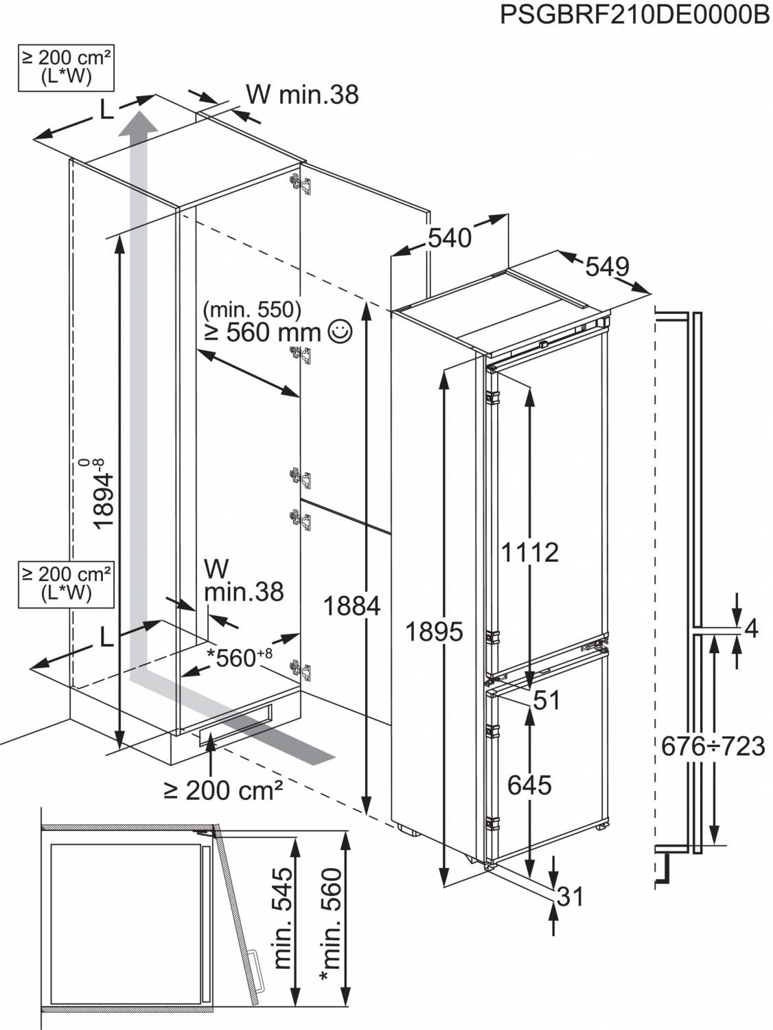 AEG SCB819E8TS nuotrauka