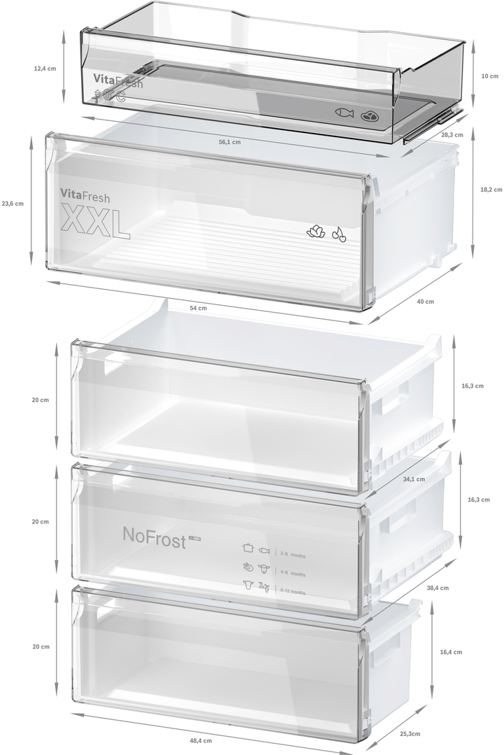 Bosch KGN49OXBT nuotrauka