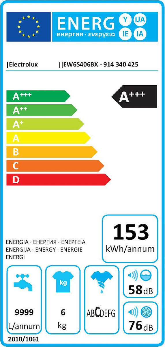 Electrolux EW6S406BX nuotrauka