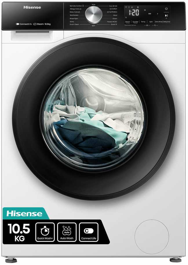 Hisense WF3S1043BW3 nuotrauka