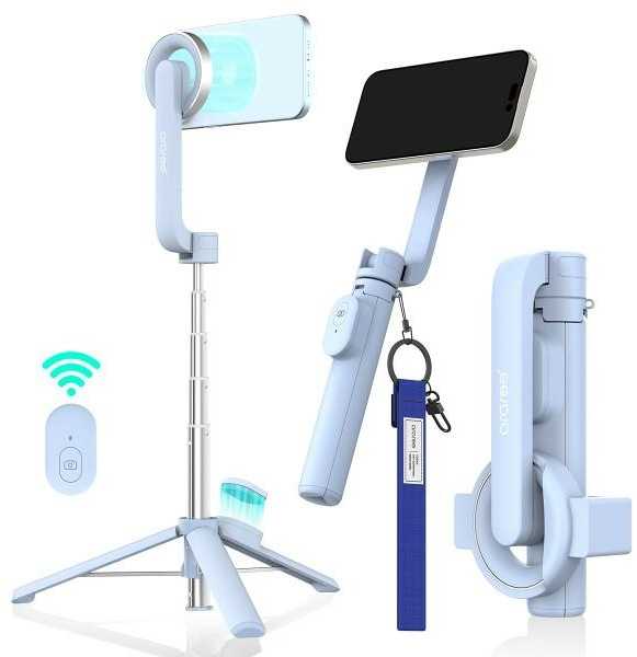 Asmenukių lazda Araree Magfie Pod Lite, su trikoju, MagSafe, balta Kaina