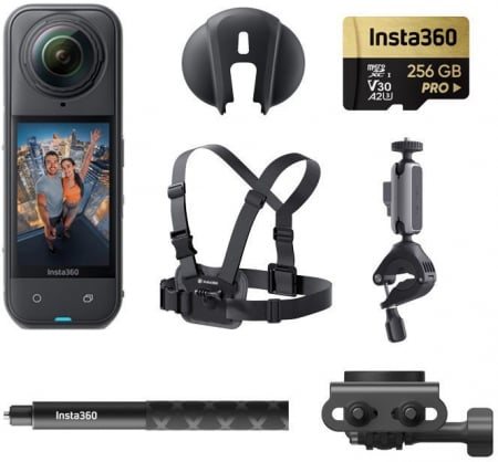 Insta360 X5 Cycling Bundle nuotrauka