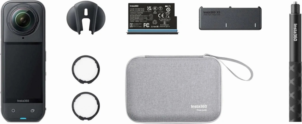 Insta360 X5 Essentials Bundle nuotrauka