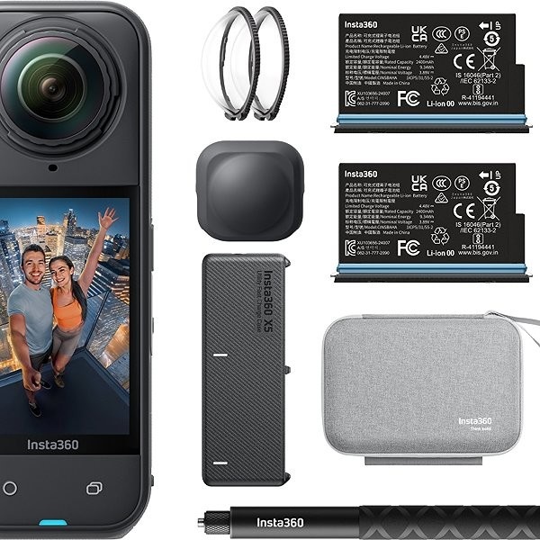 Insta360 X5 Essentials Bundle nuotrauka