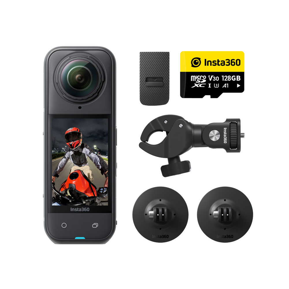 Insta360 X5 Motorcycle Bundle nuotrauka