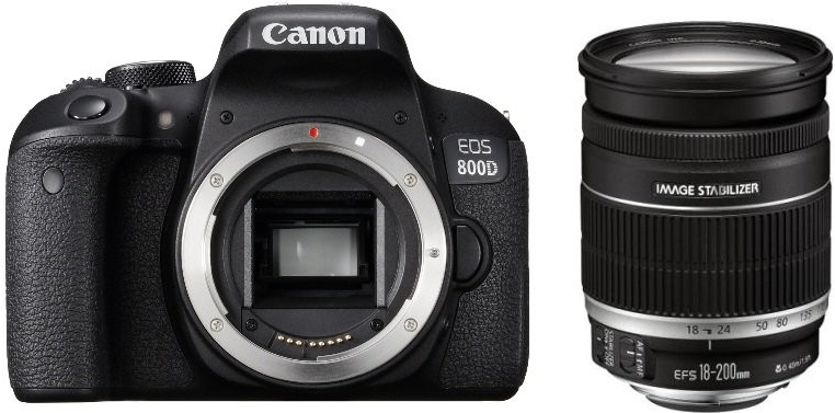 Fotoaparatas Canon EOS 800D nuotrauka