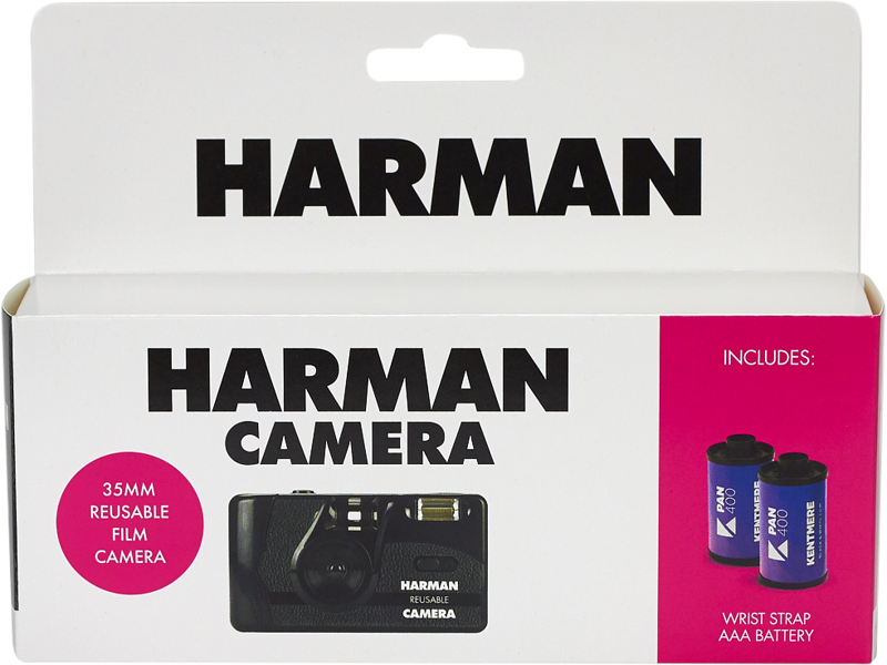 Fotoaparatas Harman 35mm nuotrauka