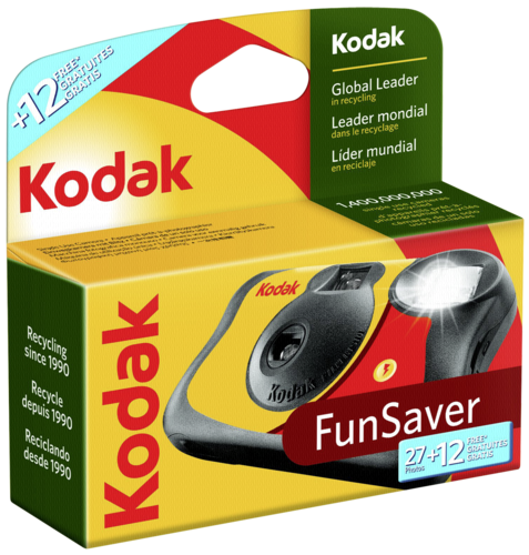 Fotoaparatas Kodak Fun Saver 27 nuotrauka
