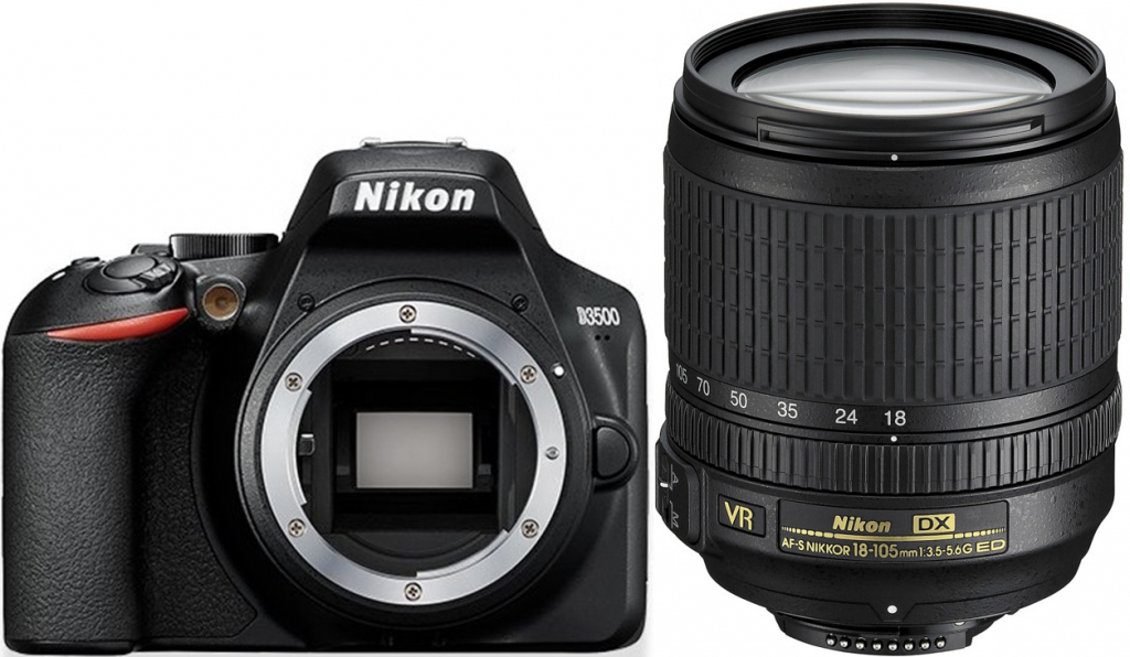 Fotoaparatas Nikon D3500 nuotrauka