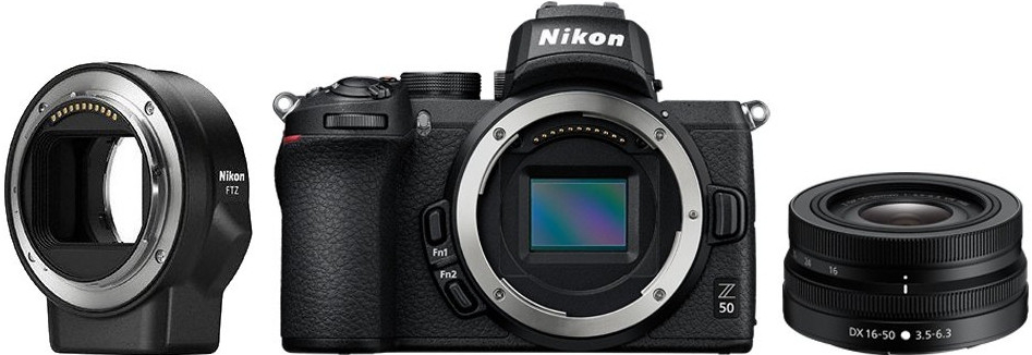 Fotoaparatas Nikon Z50 nuotrauka