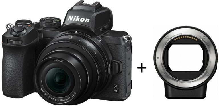 Fotoaparatas Nikon Z50 nuotrauka