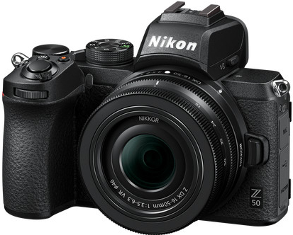 Fotoaparatas Nikon Z50 nuotrauka