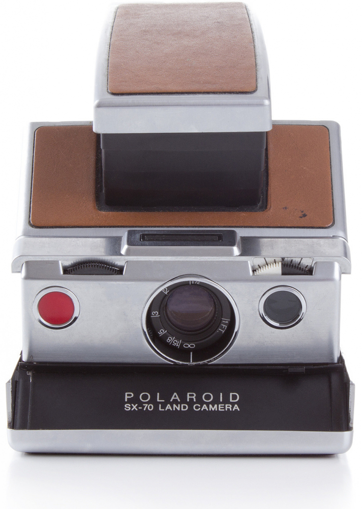 Fotoaparatas Polaroid SX-70 nuotrauka