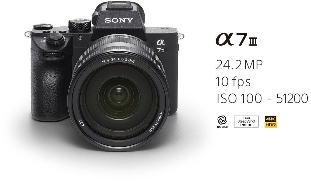 Fotoaparatas Sony Alpha A7 III nuotrauka