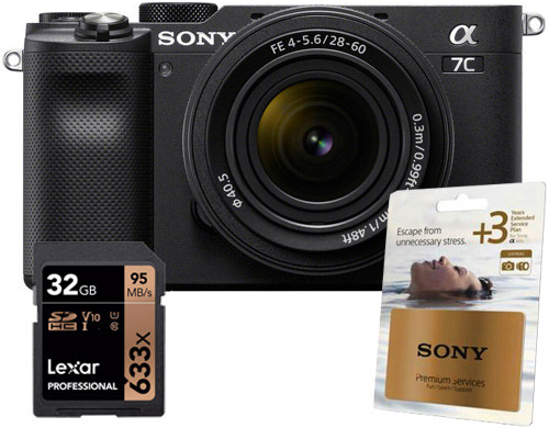 Fotoaparatas Sony Alpha 7C nuotrauka