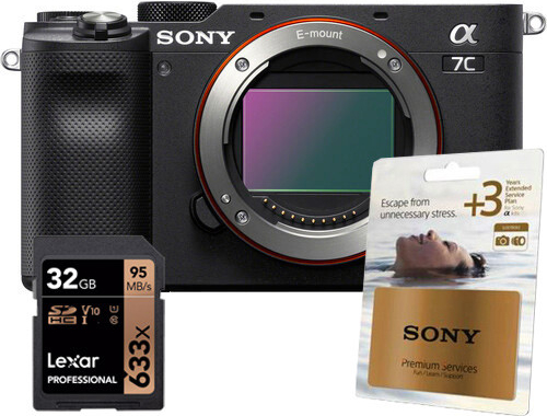 Fotoaparatas Sony Alpha 7C nuotrauka