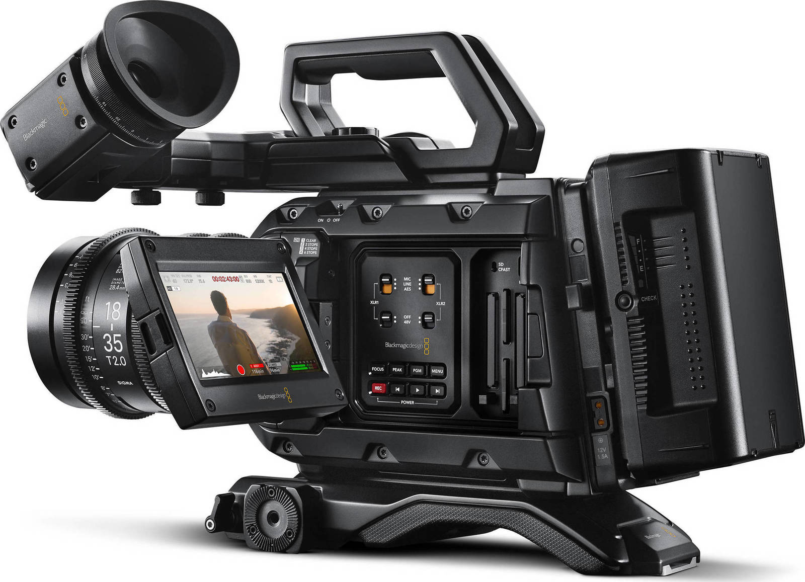 Vaizdo kamera Blackmagic URSA Mini Pro nuotrauka