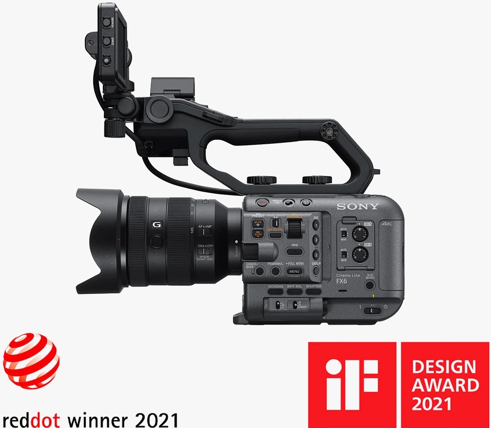 Vaizdo kamera Sony FX6 nuotrauka