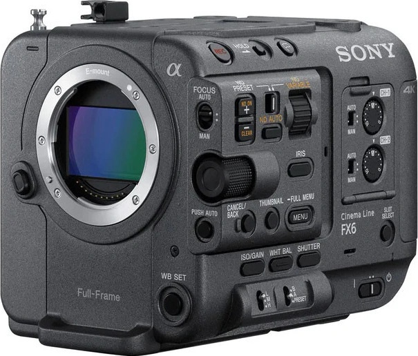 Vaizdo kamera Sony FX6 nuotrauka