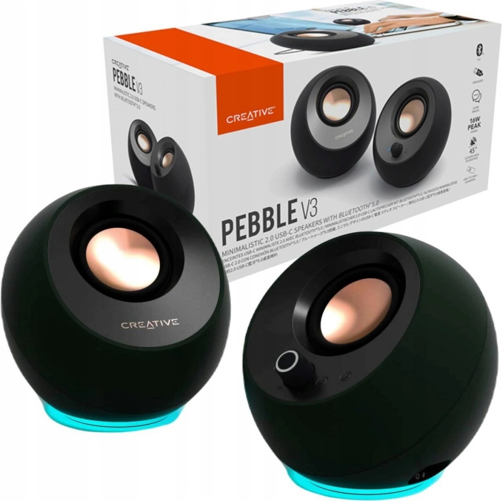 Creative Pebble v3 nuotrauka