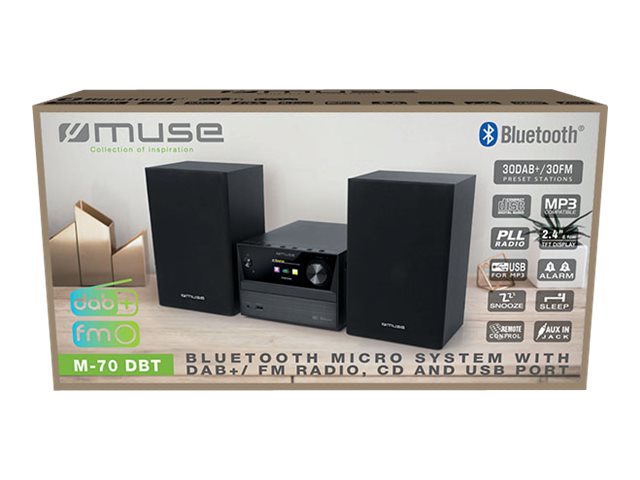 Muzikinis centras MUSE M-70DBT nuotrauka