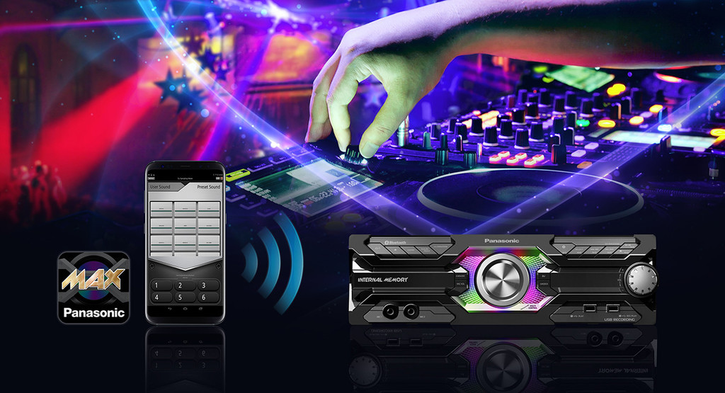 Muzikinis centras Panasonic SC-MAX3500 nuotrauka