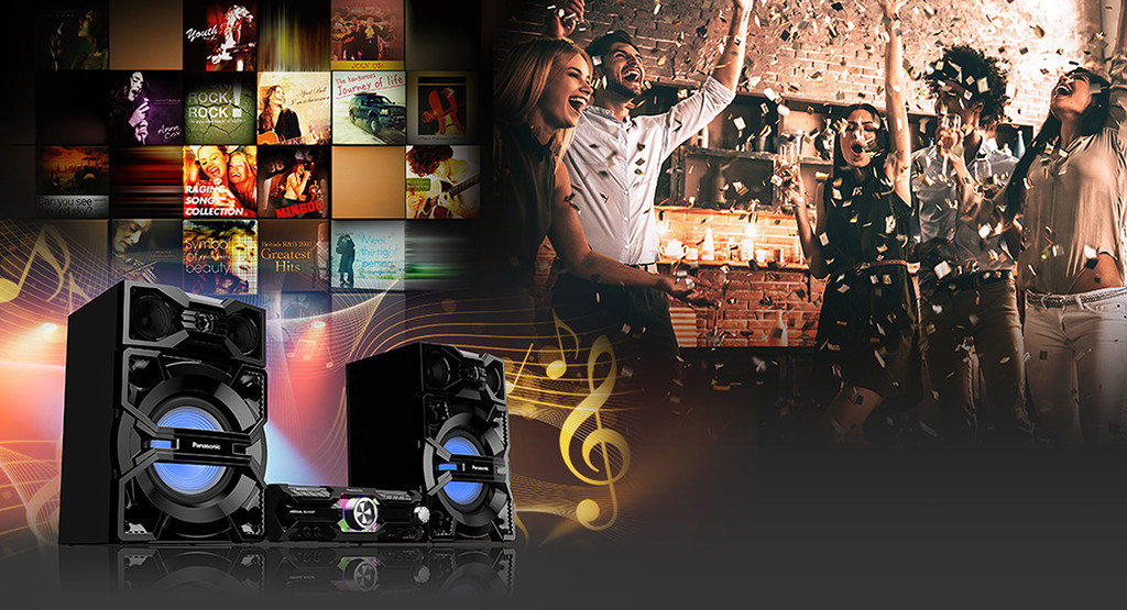 Muzikinis centras Panasonic SC-MAX3500 nuotrauka