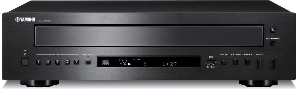 Muzikinis centras Yamaha CD-C603 nuotrauka