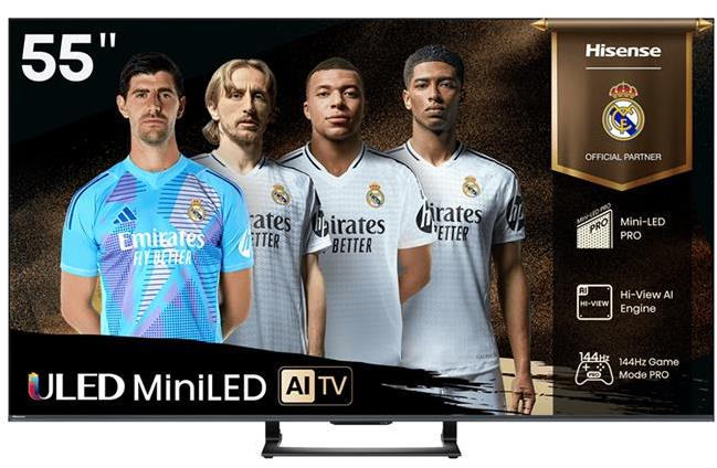 Televizorius Hisense 55U7Q nuotrauka