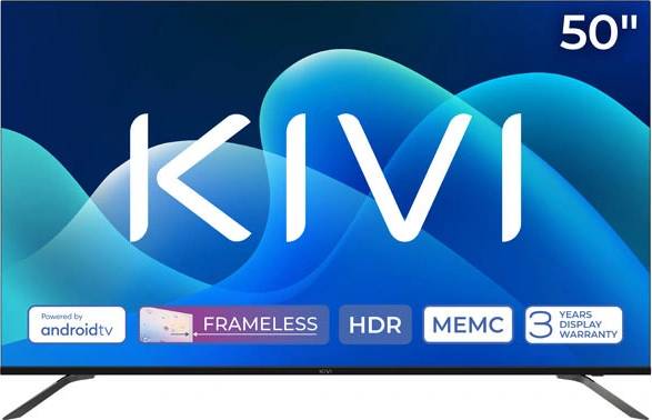 Televizorius KIVI 50U730QB nuotrauka