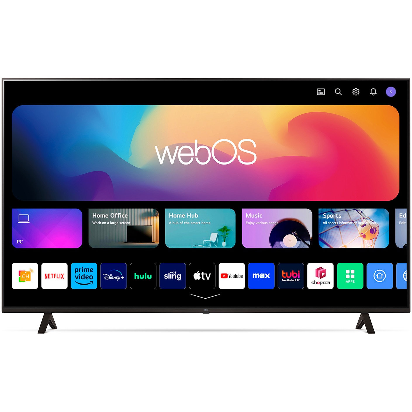 Televizorius LG 43UR75003LK nuotrauka