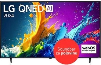 Televizorius LG 65QNED80T6A nuotrauka