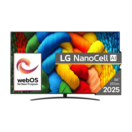 Televizorius LG 86NANO81A3A nuotrauka