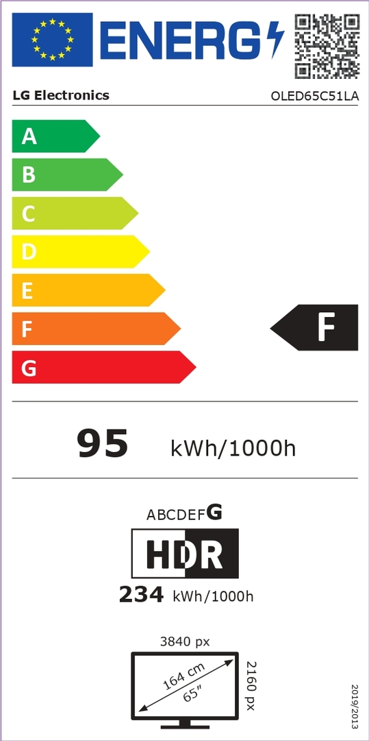 Televizorius LG OLED65C51LA nuotrauka