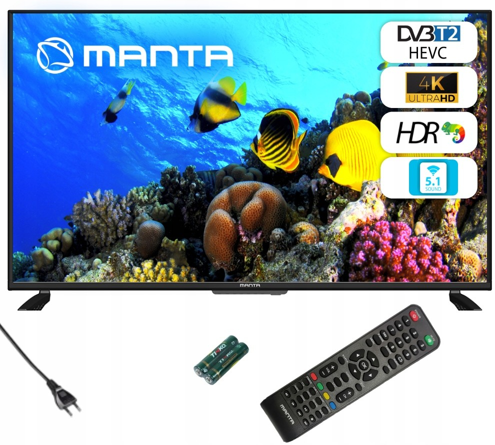 Televizorius Manta 43LUN120D nuotrauka