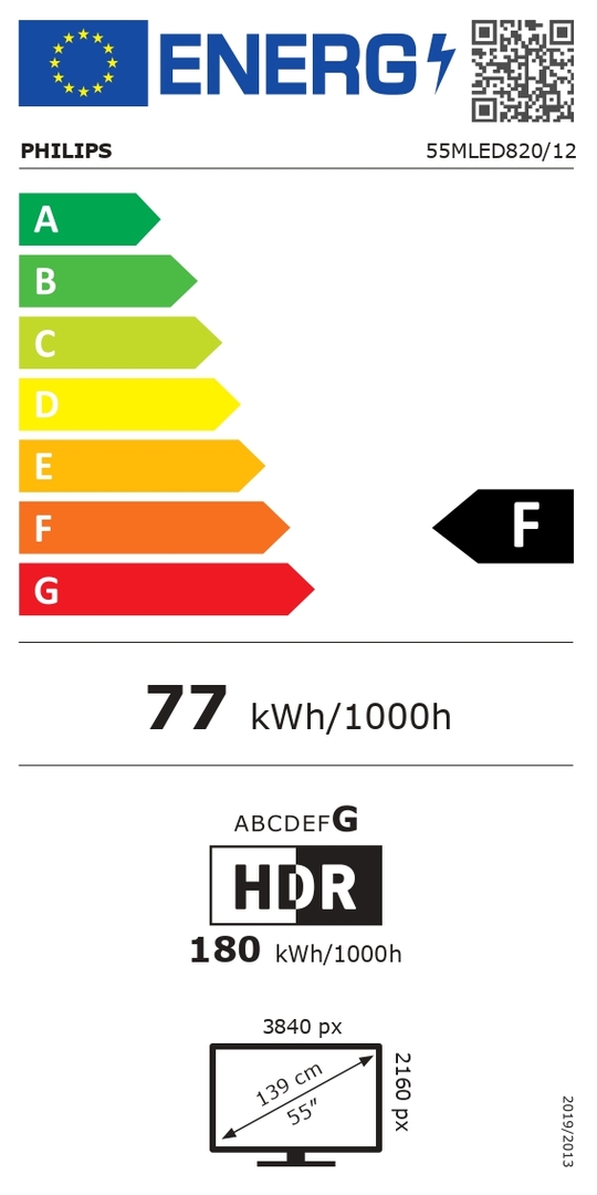 Philips 55MLED820/12 nuotrauka