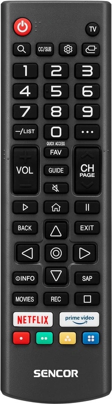 Televizorius Sencor SLE 32S830WB nuotrauka
